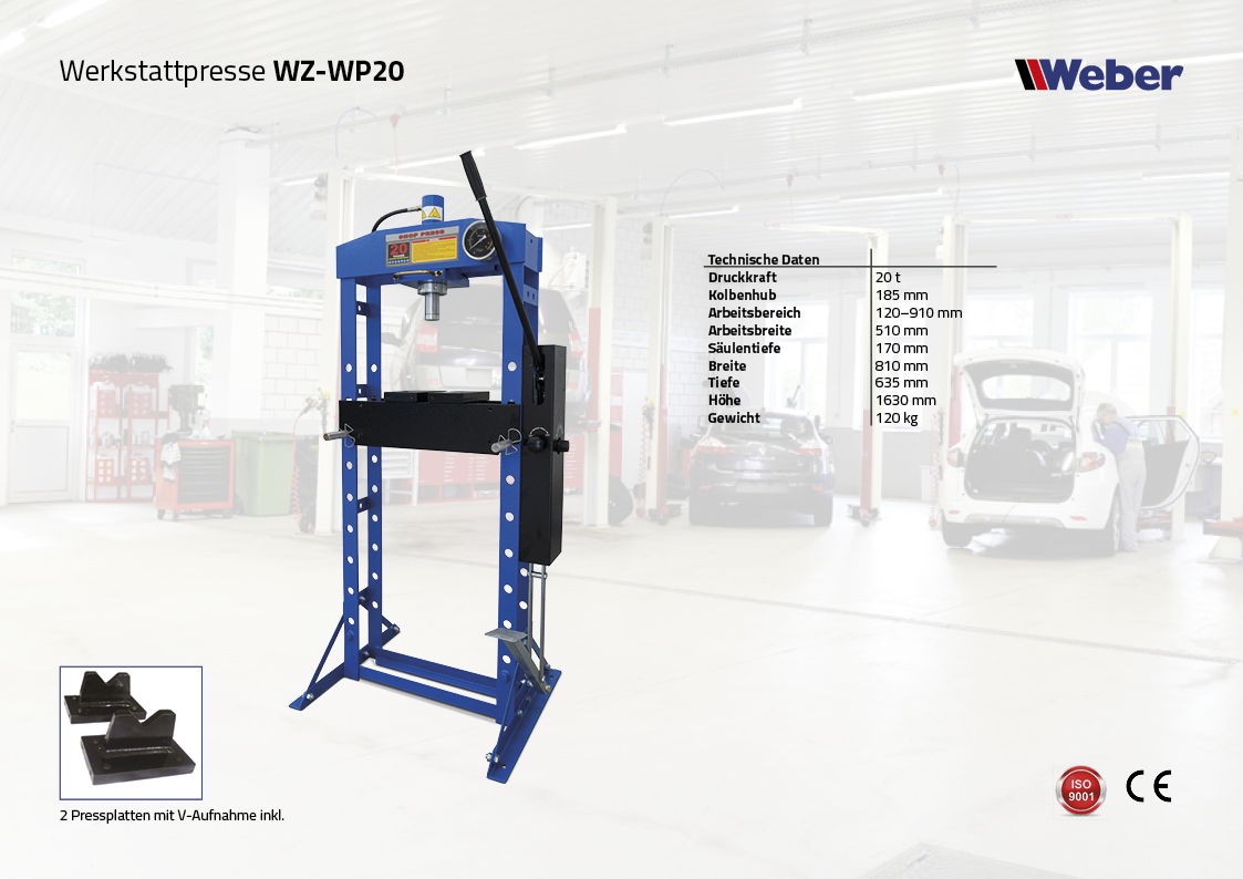Werkstattpresse WZ-WP20