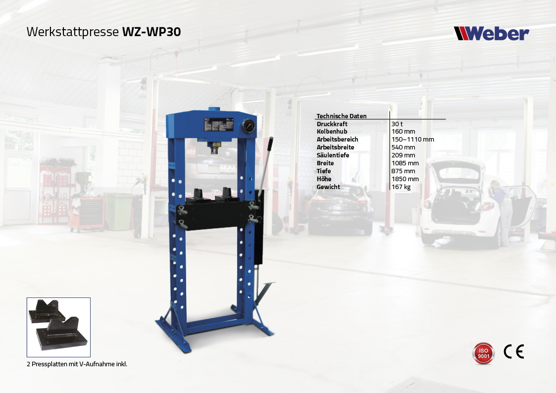 Werkstattpresse WZ-WP30
