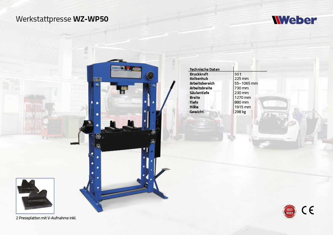 Werkstattpresse WZ-WP50