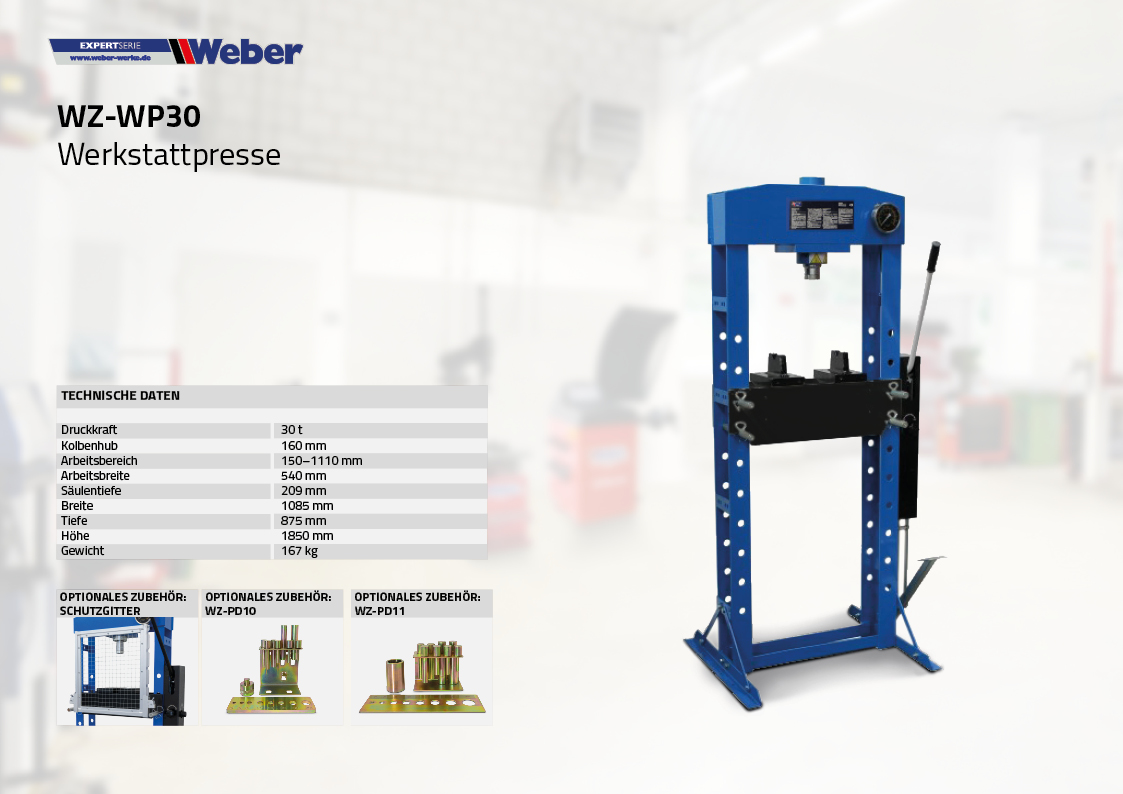 Werkstattpresse WZ-WP30