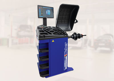 PKW Radwuchtmaschine Weber Expert Serie Präzision-3D Sonar