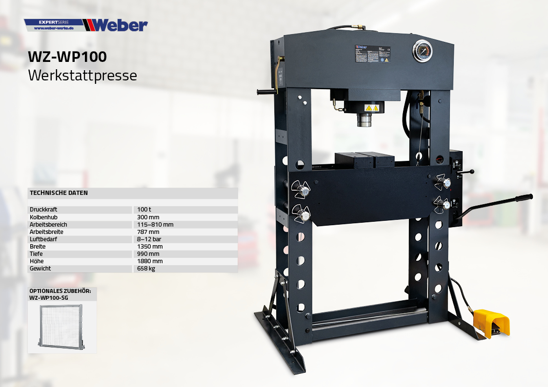 Werkstattpresse WZ-WP100
